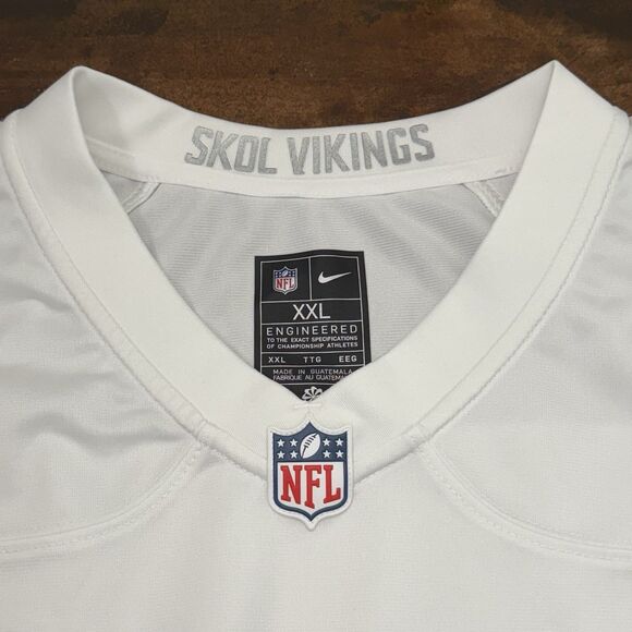 Minnesota Vikings NFL Nike Blank football Jersey Winter Warriors Men’s XXL sport - Picture 11 of 16